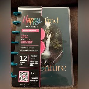 Happy Planner Mini 12 months 2024